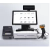 Kassaaparaadi sahtel EQUIP 351011, manuaalne/automaatne POS-sahtel, 4 rahatähtede / 8 mündipesaga, metall, valge, 420×405×110 mm