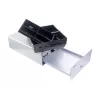 Equip sularahasahtel müügikoha (POS) süsteemile, 4 arvetaskut/4 münditaskut, eemaldatavad mündipesad, RJ11 pistik, alumiinium