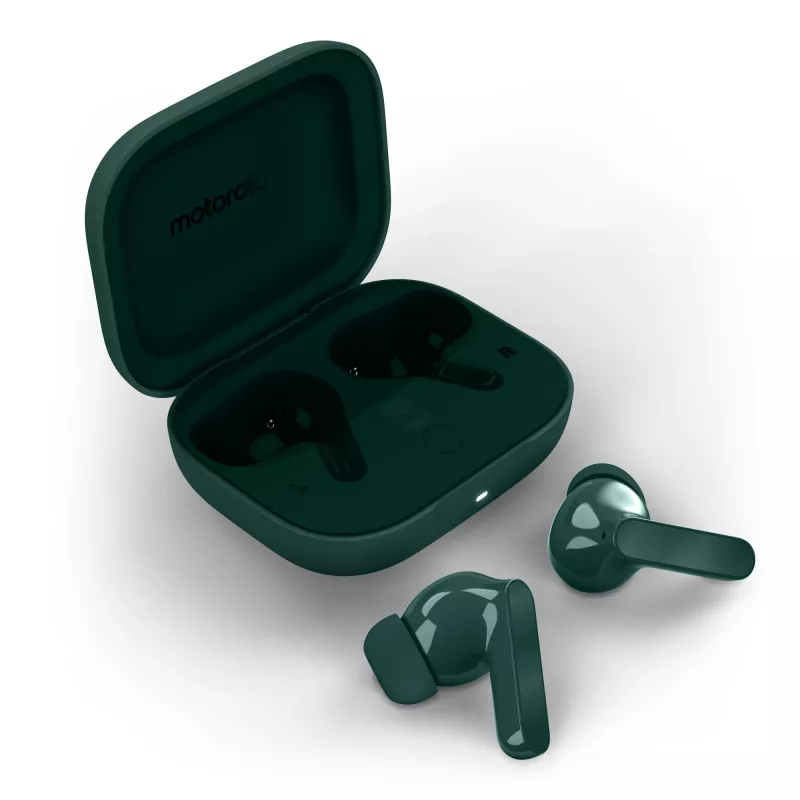 Motorola Moto Buds Bass kõrvaklapid True Wireless Stereo (TWS) Kõrvasisesed Kõned/Muusika Bluetooth Roheline