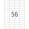 Labels HERMA Premium A4 52.5x21.2 mm Valge paper matt 1400 pcs