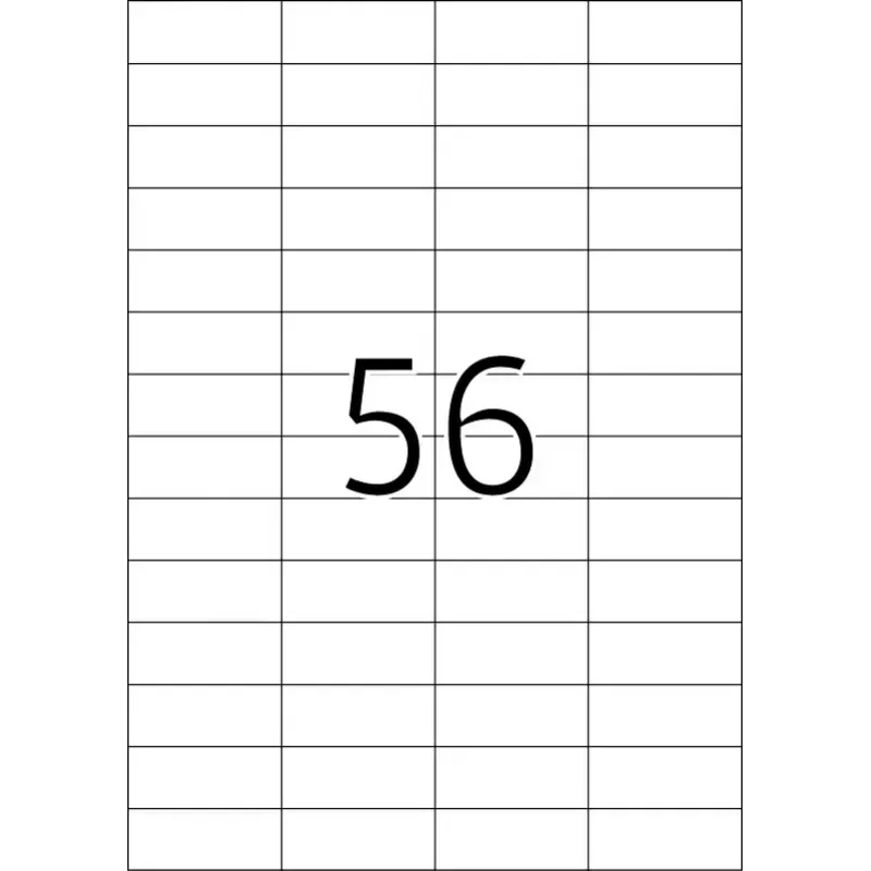 Labels HERMA Premium A4 52.5x21.2 mm Valge paper matt 1400 pcs