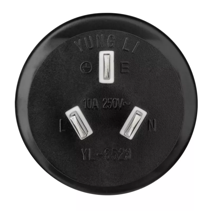 Hama 00108882 toitepistiku adapter Type F Type I (AU) Must