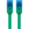 lame patch-kaabel Goobay CAT 6A U/UTP roheline 0,5 m