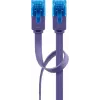 Lame ühenduskaabel Goobay CAT 6A U/UTP Violetne 0,5m