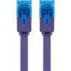 Lame ühenduskaabel Goobay CAT 6A U/UTP Violetne 0,5m