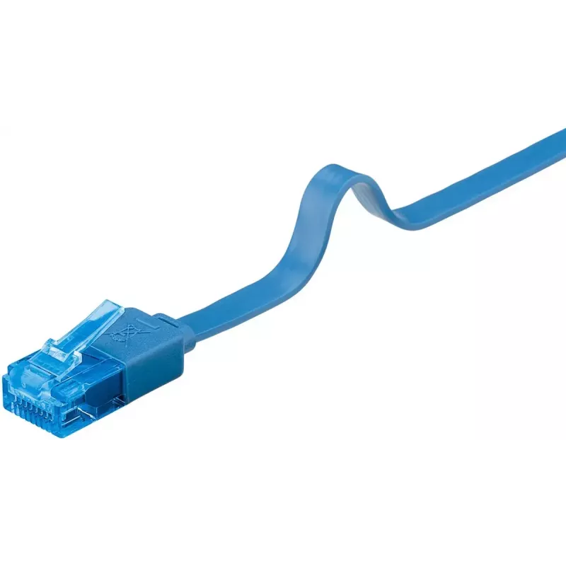 Lame patch-kaabel Goobay CAT 6A U/UTP Sinine 1m