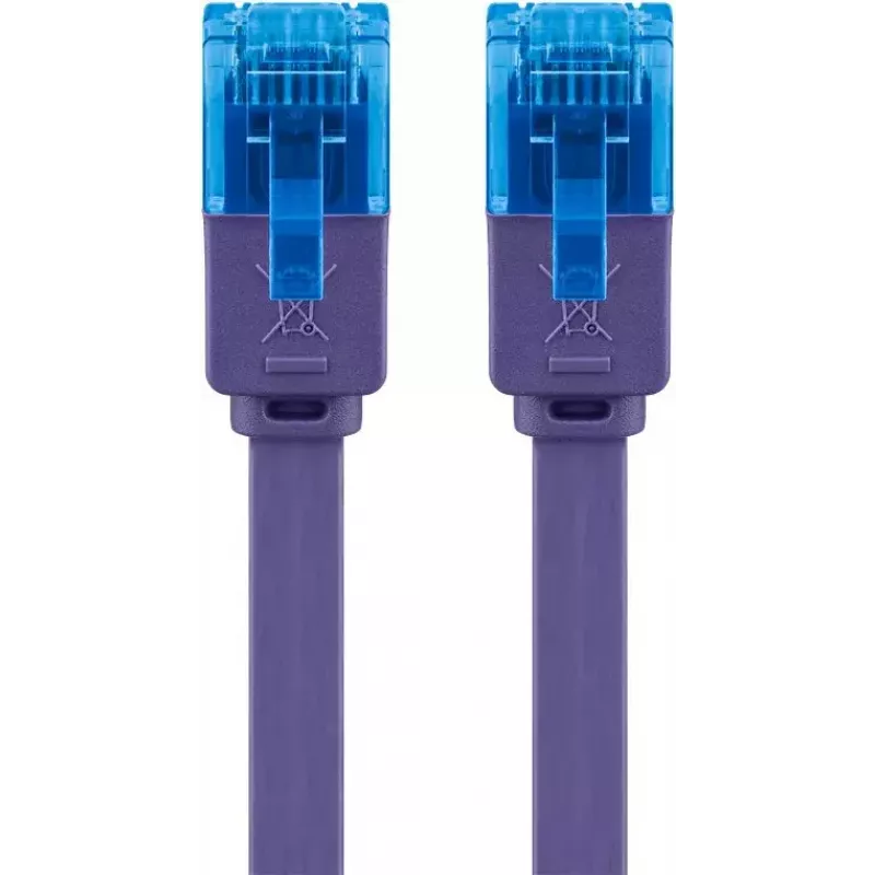 Lame patch-kaabel Goobay CAT 6A U/UTP Violetne 1 m