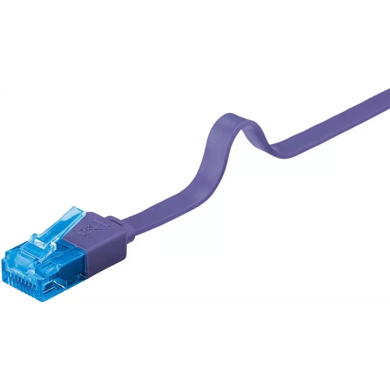 Lame patch-kaabel Goobay CAT 6A U/UTP Violetne 1 m