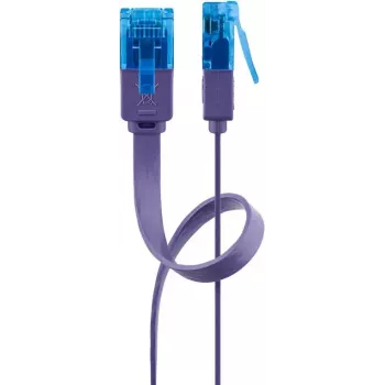 Lame patch-kaabel Goobay CAT 6A U/UTP Violetne 1 m