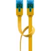 Lame patch-kaabel Goobay CAT 6A U/UTP Kollane 2m
