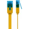 Lame patch-kaabel Goobay CAT 6A U/UTP Kollane 2m