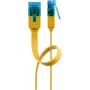 Lame patch-kaabel Goobay CAT 6A U/UTP Kollane 2m