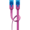 Lame patch-kaabel Goobay CAT 6A U/UTP magenta 2m
