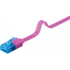 Lame patch-kaabel Goobay CAT 6A U/UTP magenta 2m