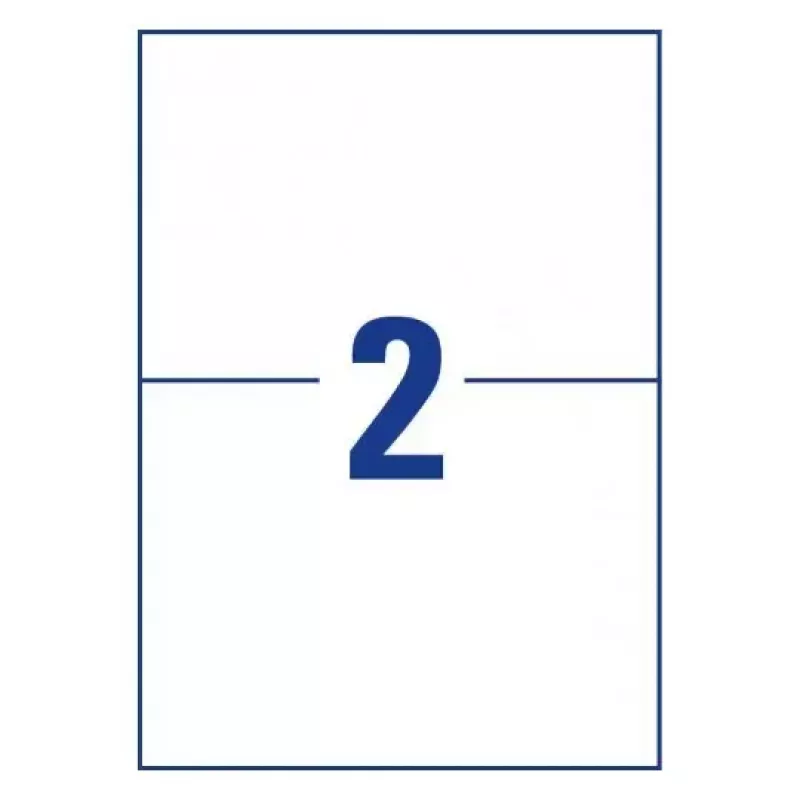 Avery Zweckform sildilehed mudel 6176 — 210 × 148 mm prinditavad lehed, paki suurus