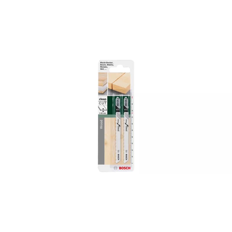 Bosch 2 609 256 724 pusle/saagimis-/tikksae saeleht Pusle saeleht Kõrgsüsinikteras (HCS) 2 tk