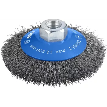 Eelpoleerimishari Bosch Clean for Metal Koonilised harjad Pressitud traat