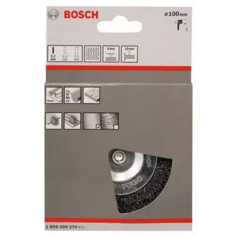 Traathari Bosch 1 609 200 274 10 cm Varre läbimõõt 6 mm