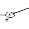 USB-kaabel Renkforce RF-4600467 0,5 m USB A USB C/Micro-USB B/Lightning Hall