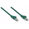 Intellinet võrguparanduskaabel, Cat6A, 20m, roheline, vask, S/FTP, LSOH / LSZH, PVC, RJ45, kullatud kontaktid, takerdumisvastane, kaitsemuhviga, eluaegne garantii