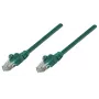 Intellinet võrgukaabel, Cat5e, 0,25 m, roheline, CCA, U/UTP, PVC, RJ45, kullatud kontaktid, tõmbumisvastane, kaitsekummiga, eluaegne garantii