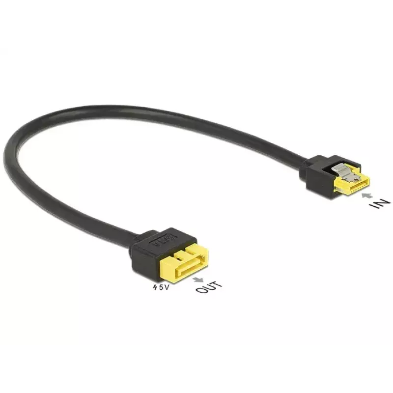 SATA-kaabel DeLOCK 0,3 m SATA/SATA 8 kontaktiga