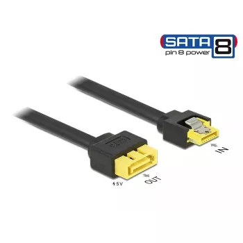 SATA-kaabel DeLOCK 0,3 m SATA/SATA 8 kontaktiga
