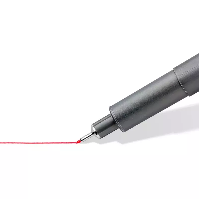 Fineliner Staedtler Pigment Liner 30803-SSB6 sinine pruun roheline oranž punane violetne