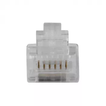 ACT RJ12 (6P/6C) modulaarpistik lamekaablile