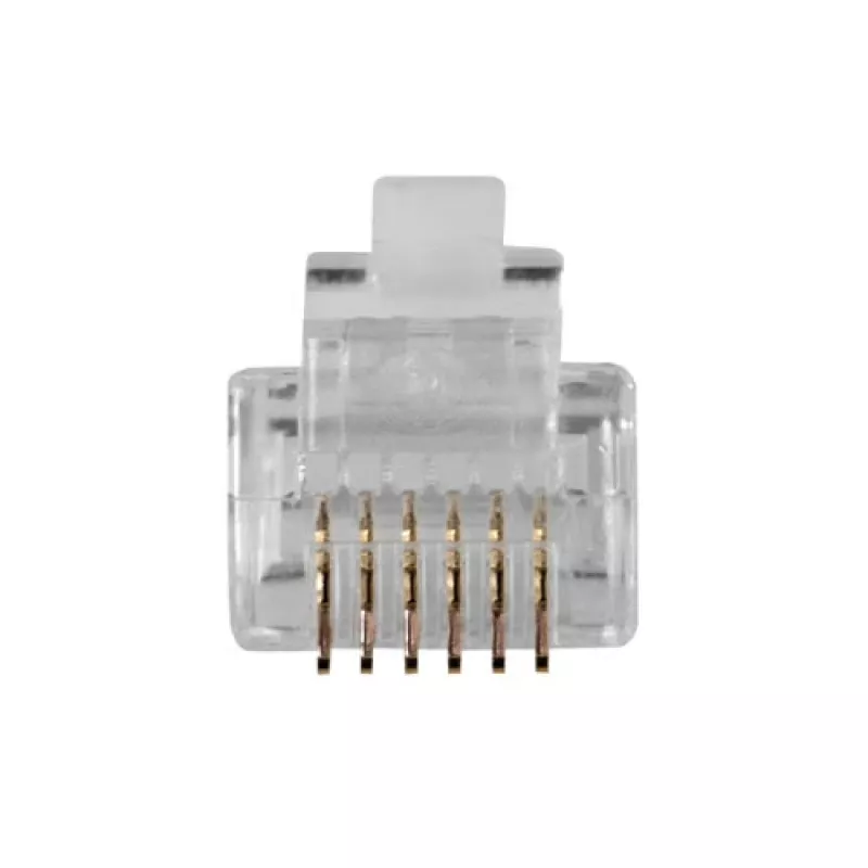 ACT RJ12 (6P/6C) modulaarpistik lamekaablile