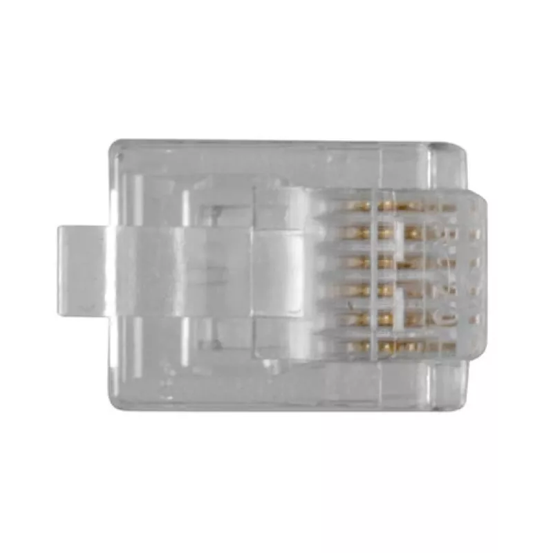 ACT RJ12 (6P/6C) modulaarpistik lamekaablile