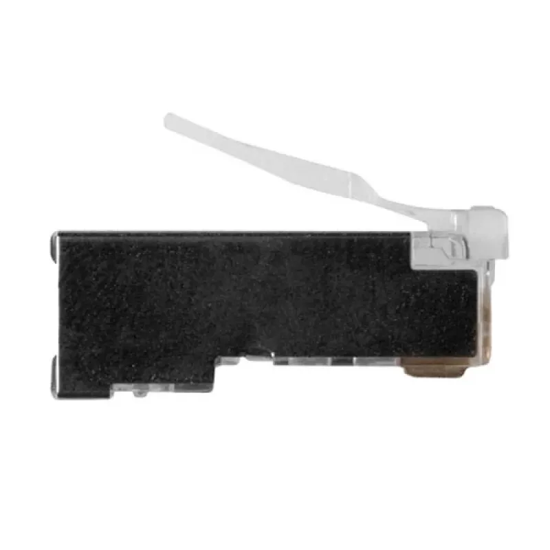 ACT RJ45 (8P/8C) varjestatud modulaarpistik ümarkaablile täisjuhtmetega