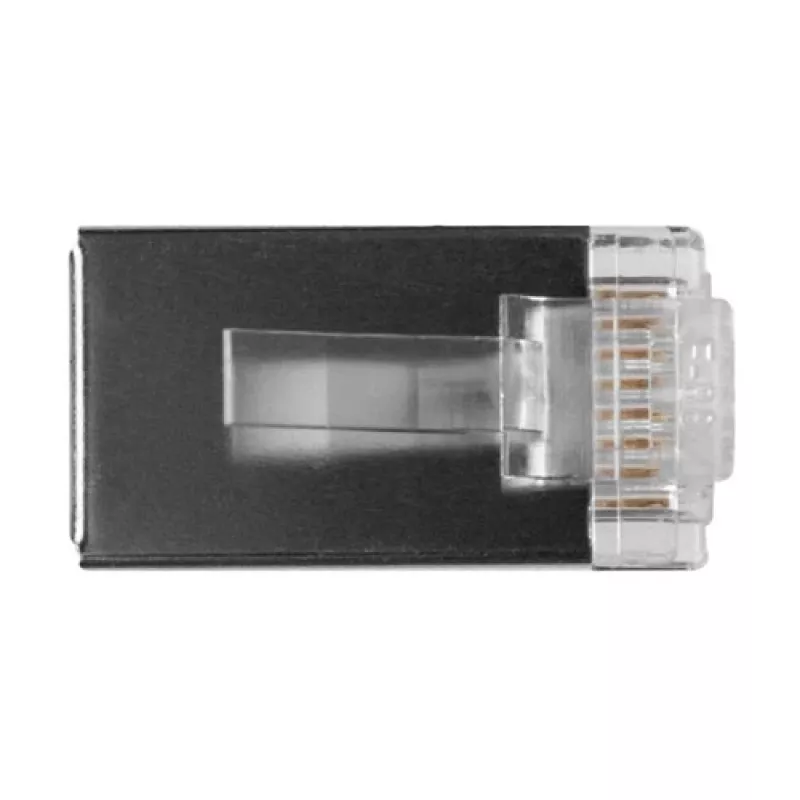 ACT RJ45 (8P/8C) varjestatud modulaarpistik ümarkaablile täisjuhtmetega