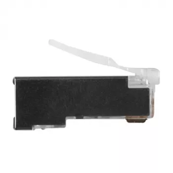 ACT RJ45 (8P/8C) CAT6 varjestatud modulaarpistik ümarkaablile tahkete või keerutatud soontega