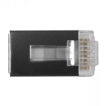 ACT RJ45 (8P/8C) CAT6 varjestatud modulaarpistik ümarkaablile tahkete või keerutatud soontega