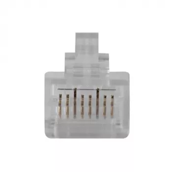 ACT RJ45 (8P/8C) CAT6 modulaarpistik ümarkaablile, täis- või keerdkihtjuhtidega