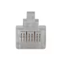 ACT RJ45 (8P/8C) CAT6 modulaarpistik ümarkaablile, täis- või keerdkihtjuhtidega