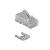 ACT RJ45 (8P/8C) CAT6 modulaarpistik ümarkaablile, täis- või keerdkihtjuhtidega