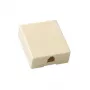 ACT modulaarpinnaüksus telefoni üksik RJ-12, RJ-12, beež, ABS-sünteetika, 40 mm, 50 mm, 1,2 mm
