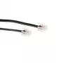 ACT must lame 5 m telefonikaabel RJ11-pistikuga