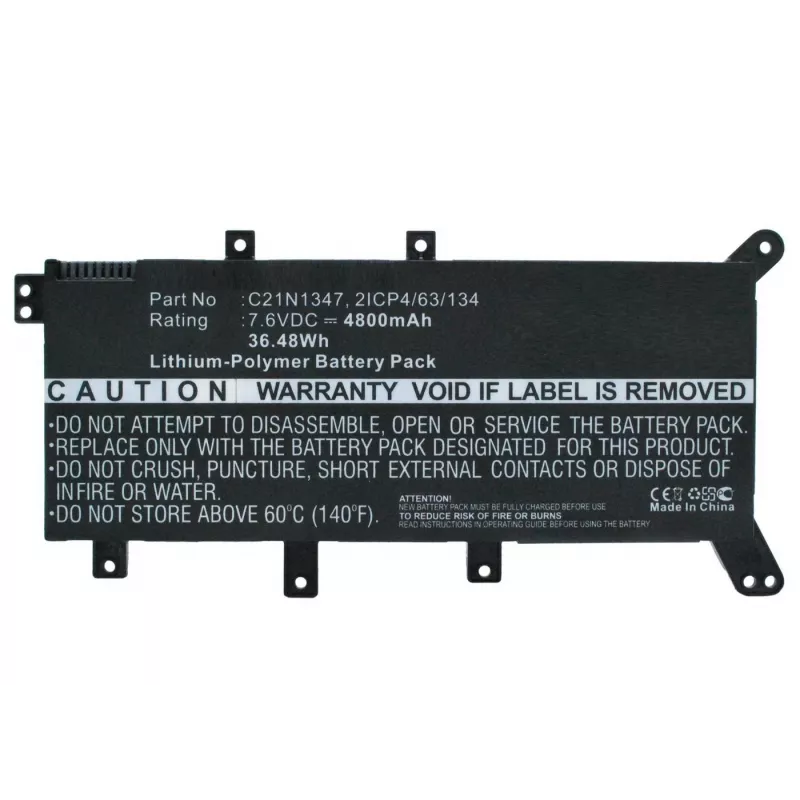 CoreParts sülearvuti aku ASUS-ile, Aku, ASUS, A555, A555L, DX992, F51, F530, F554, F555, F555L, F555LA-AH51, F555LD