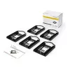 StarTech.com 5 tk – 2,5-tollise SDD/HDD kinnitusklamber 3,5-tollisesse pesasse