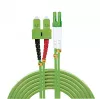 Lindy 46324 InfiniBand/fiiberoptiline kaabel 10 m 2x LC 2x SC Roheline