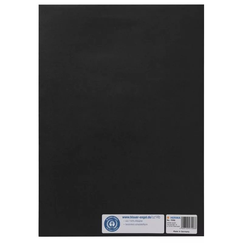 Ajakirja/raamatu ümbris HERMA 7096 Must