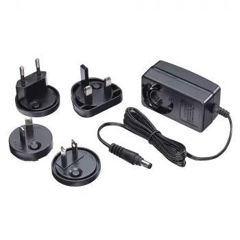Lindy 5VDC 2.6A mitme riigi toiteplokk, 5,5/2,1 mm, sisetingimustes, vahelduvvool, must