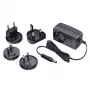Lindy 5VDC 2.6A mitme riigi toiteplokk, 5,5/2,1 mm, sisetingimustes, vahelduvvool, must