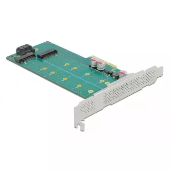 Laienduskaart DeLOCK PCI Express x4 to M.2 Key B + M - Low Profile