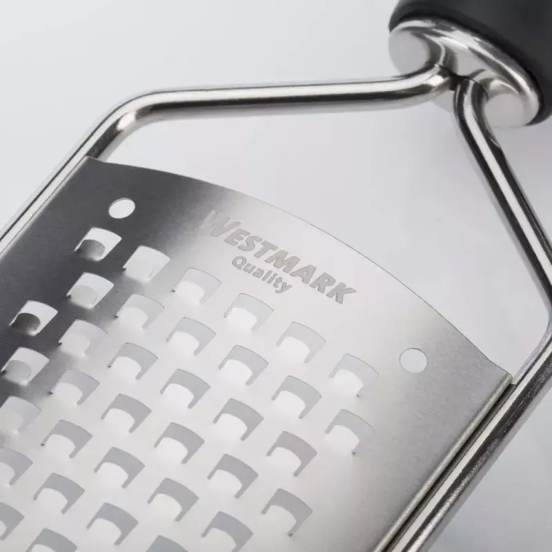 Lame riiv Westmark Technicus-Square, roostevabast terasest tera, must TPE käepide, 65×28×325 mm