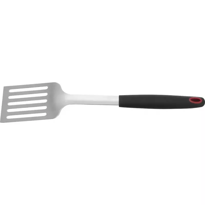 Toidulabidas Westmark 15092280 — plastikust/TPE peaga, roostevabast terasest käepide, 430×88×25 mm, must/punane