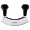 Lihaveski tera Westmark Due — roostevabast terasest tera, plastkorpus, 126×170×38 mm